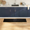 Tappeto da cucina VidaXL nero 150 x 45 cm in velluto