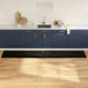 Tappeto da cucina VidaXL nero 300 x 60 cm in velluto