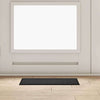 Zerbino Vidaxl antracite 60 x 40 x 1,2 cm in tessuto Teddy