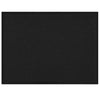 Vidaxl deurmat zwart 60 x 40 x 1.2 cm teddy stof