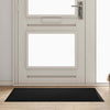 Vidaxl Felpudo negro 60 x 40 x 1,2 cm tela osito