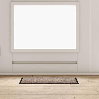 Zerbino Vidaxl beige 60 x 40 x 1,2 cm in tessuto orsacchiotto