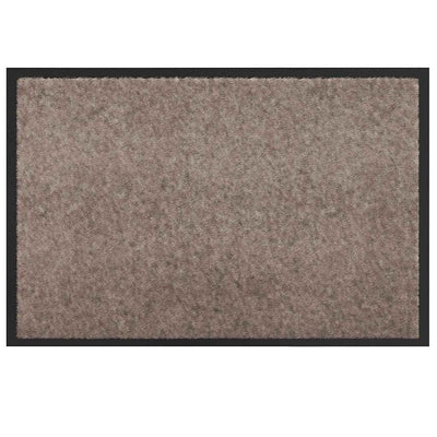 Zerbino Vidaxl beige 60 x 40 x 1,2 cm in tessuto orsacchiotto