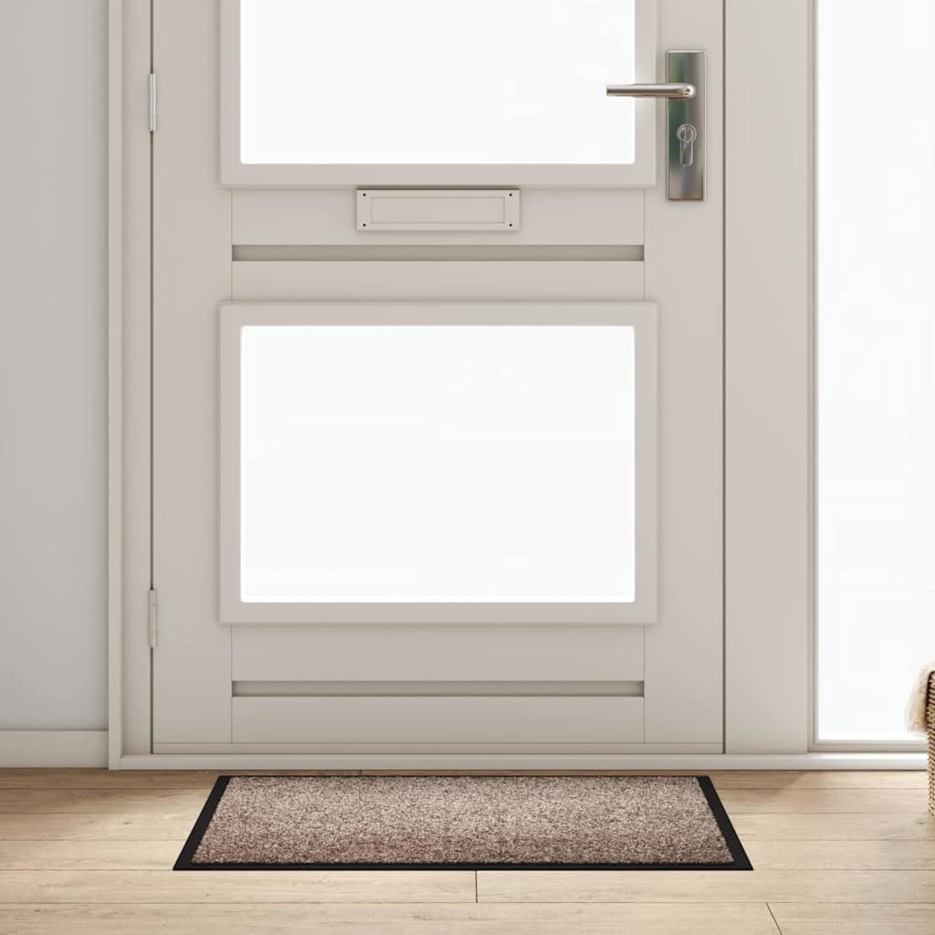 Vidaxl Felpudo beige 60 x 40 x 1,2 cm tela osito
