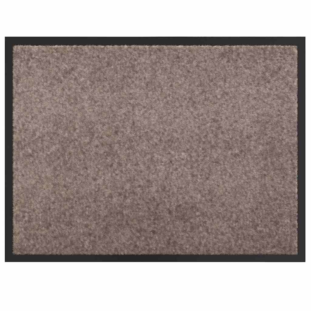 Vidaxl Felpudo beige 60 x 40 x 1,2 cm tela osito