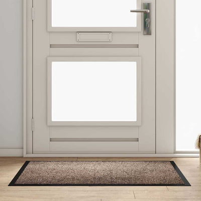 Zerbino Vidaxl beige 60 x 40 x 1,2 cm in tessuto orsacchiotto