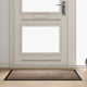 Vidaxl deurmat beige 60 x 40 x 1.2 cm teddy stof