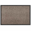 Zerbino Vidaxl beige 60 x 40 x 1,2 cm in tessuto orsacchiotto