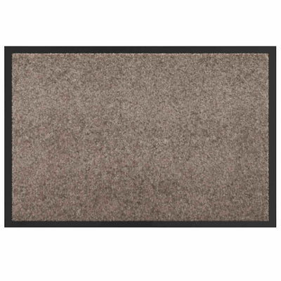 Zerbino Vidaxl beige 60 x 40 x 1,2 cm in tessuto orsacchiotto