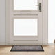 Vidaxl deurmat lichtgrijs 60 x 40 x 1.2 cm teddy stof