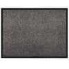 Zerbino Vidaxl grigio chiaro 60 x 40 x 1,2 cm in tessuto orsacchiotto