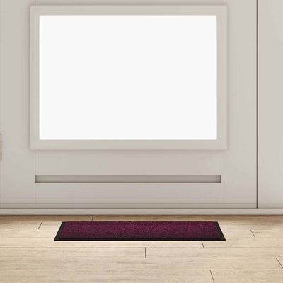 Zerbino Vidaxl rosso bordeaux 60 x 40 x 1,2 cm in tessuto orsacchiotto