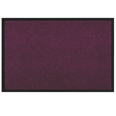 Zerbino Vidaxl rosso bordeaux 60 x 40 x 1,2 cm in tessuto orsacchiotto