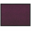 Vidaxl deurmat bordeauxrood 60 x 40 x 1.2 cm teddy stof