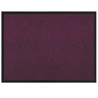 Zerbino Vidaxl rosso bordeaux 60 x 40 x 1,2 cm in tessuto orsacchiotto