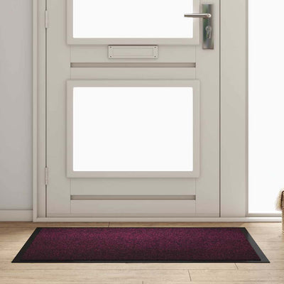 Zerbino Vidaxl rosso bordeaux 60 x 40 x 1,2 cm in tessuto orsacchiotto