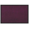 Vidaxl deurmat bordeauxrood 60 x 40 x 1.2 cm teddy stof
