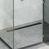 Scarico doccia Vidaxx 2 in 1 con sifone a 360° nero 90 cm