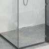 Vidaxxl desagüe de ducha de pared plateado 50 cm acero inoxidable 304