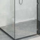 Vidaxl wandgemonteerde douche afvoer zilver 100 cm roestvrij staal 304