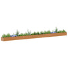 Jardinera elevada vidaxl 775 x 50 x 36 cm acero galvanizado
