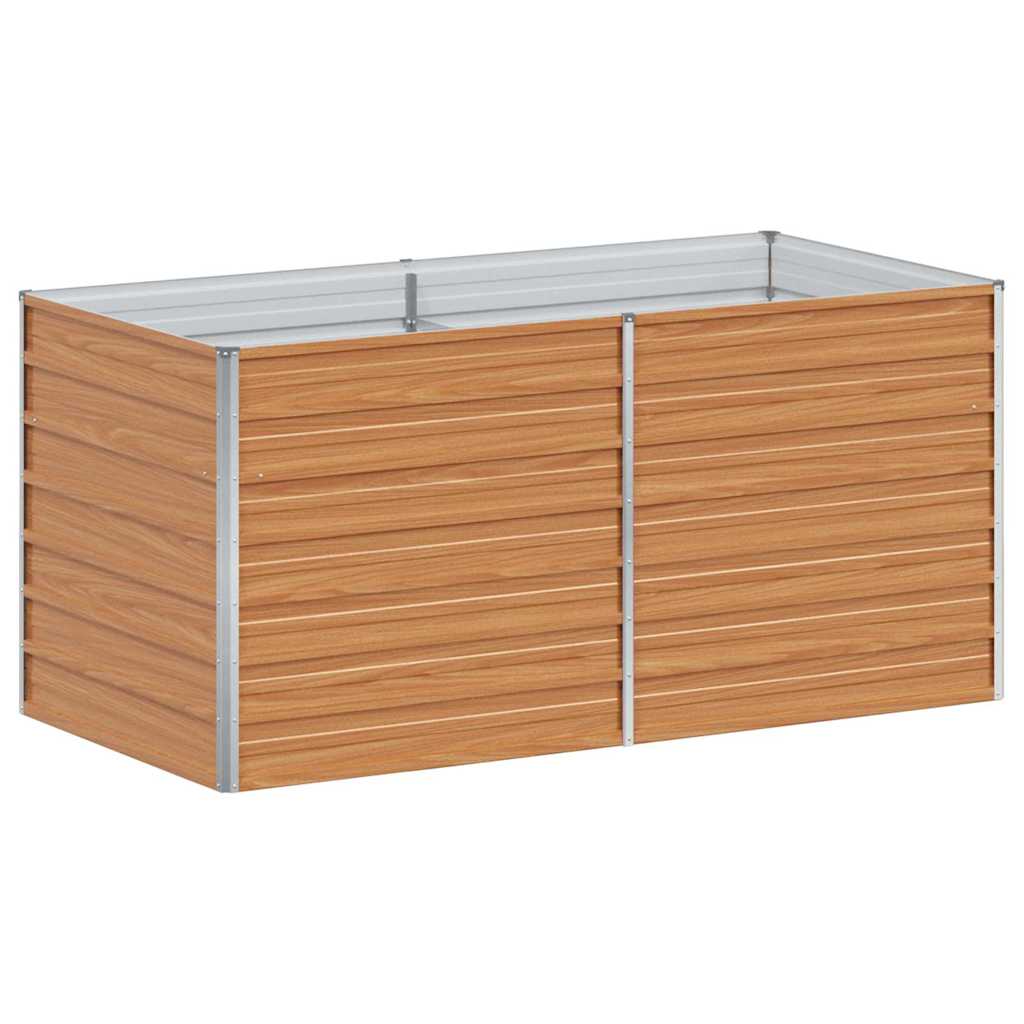Vidaxx jardinera elevada marrón claro 160 x 80 x 77 cm