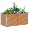 Vidaxx jardinera elevada marrón claro 160 x 80 x 77 cm