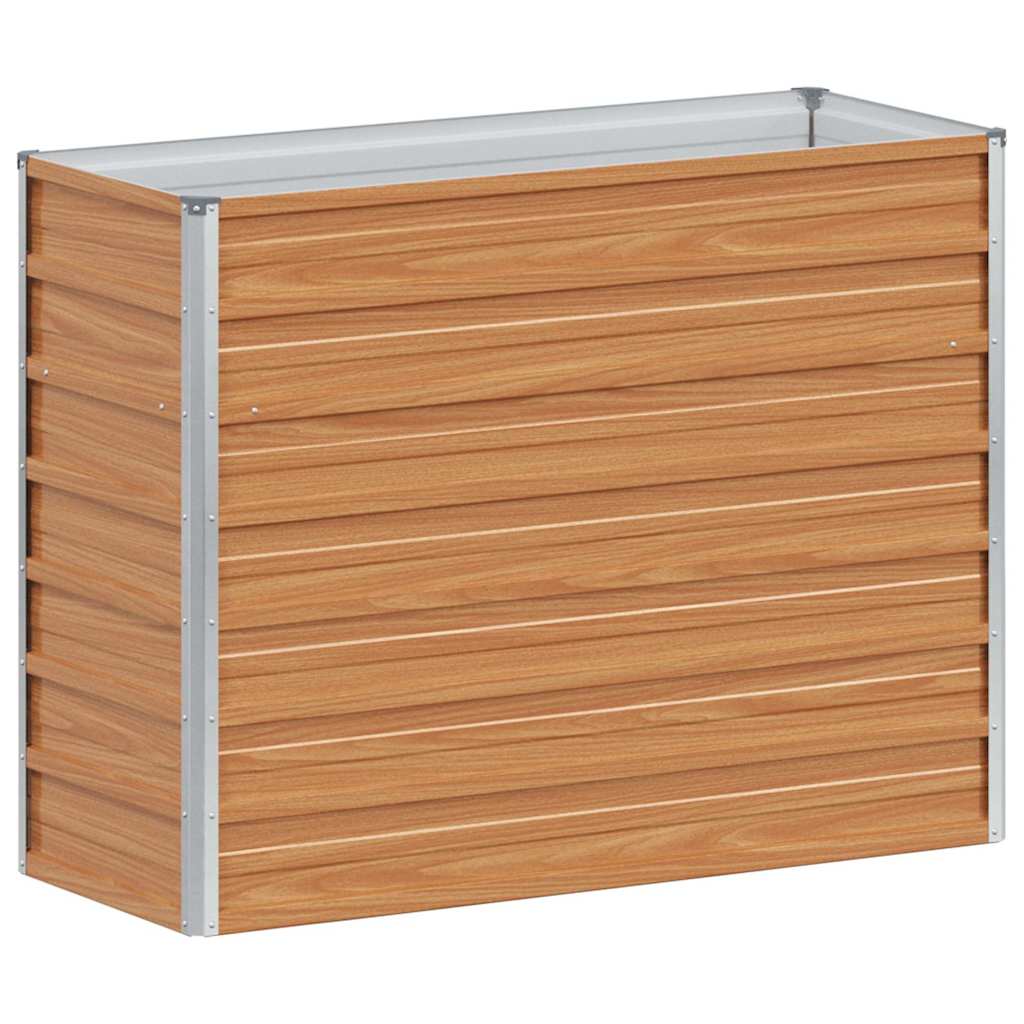 Vidaxx jardinera elevada marrón claro 100 x 40 x 77 cm