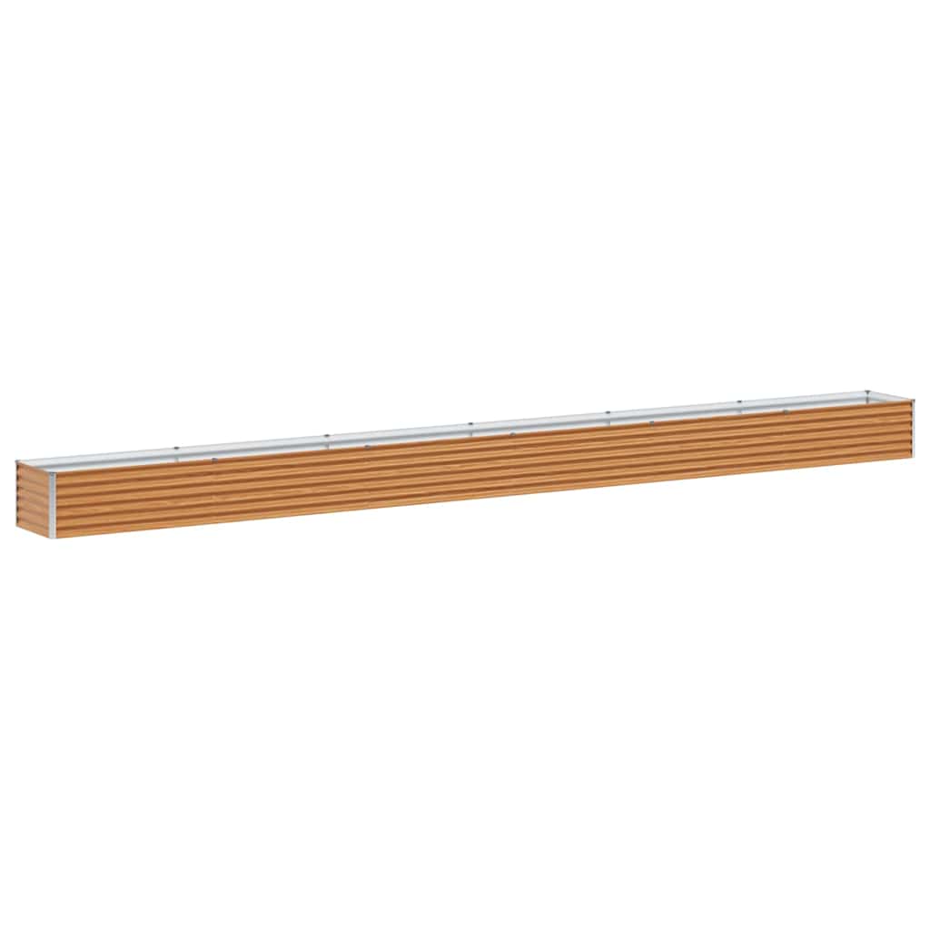 Jardinera elevada vidaxx 582 x 50 x 36 cm acero galvanizado