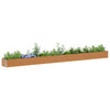 Jardinera elevada vidaxx 582 x 50 x 36 cm acero galvanizado