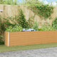 Jardinera elevada vidaxl 582 x 50 x 68 cm acero galvanizado