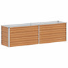 Vidaxl verhoogde plantenbak licht bruin 160 x 40 x 45 cm