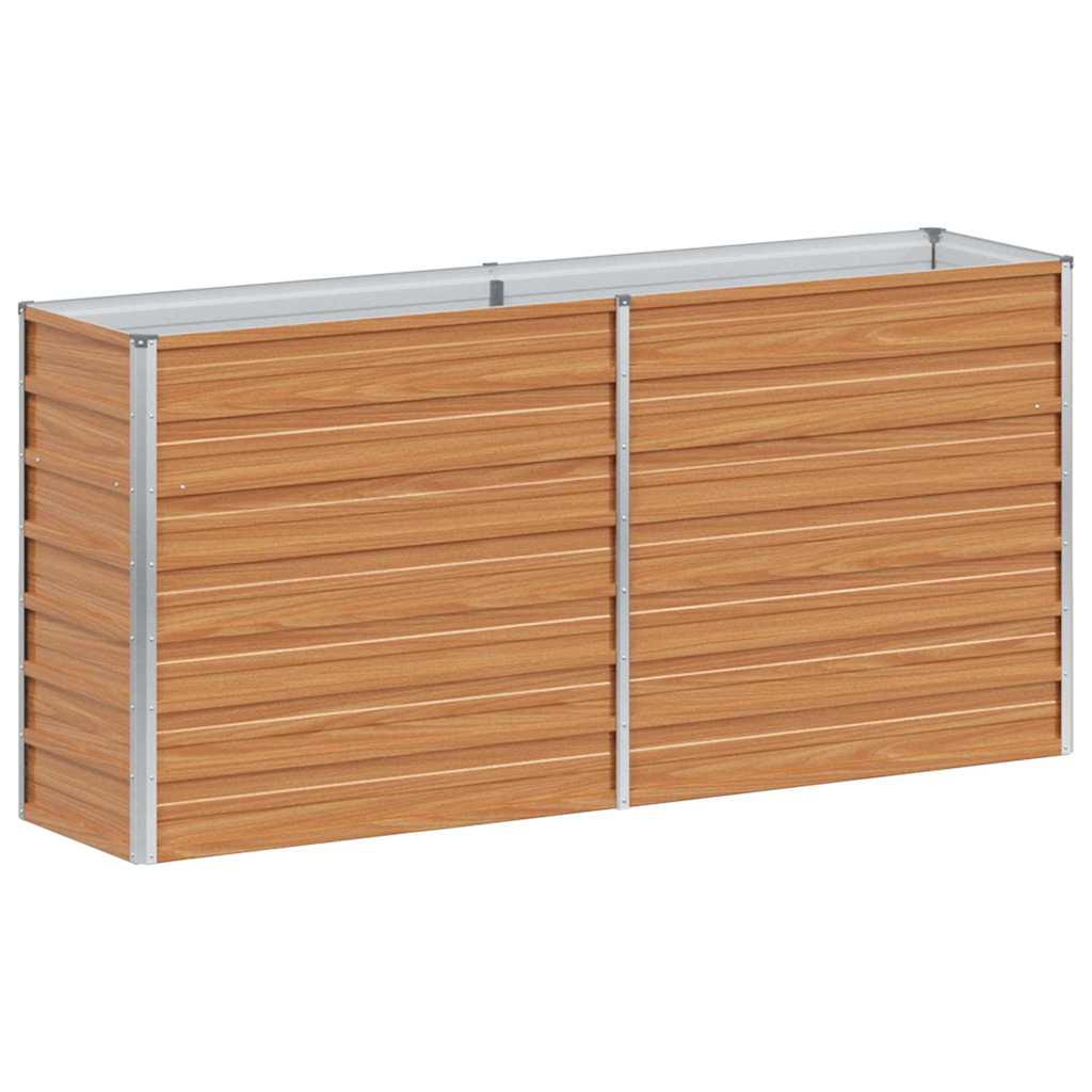 Vidaxx jardinera elevada marrón claro 160 x 40 x 77 cm