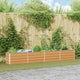 Vidaxx jardinera elevada marrón claro 320 x 40 x 45 cm