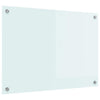 Vidaxl keuken achterwand wit 70 x 50 cm gehard glas