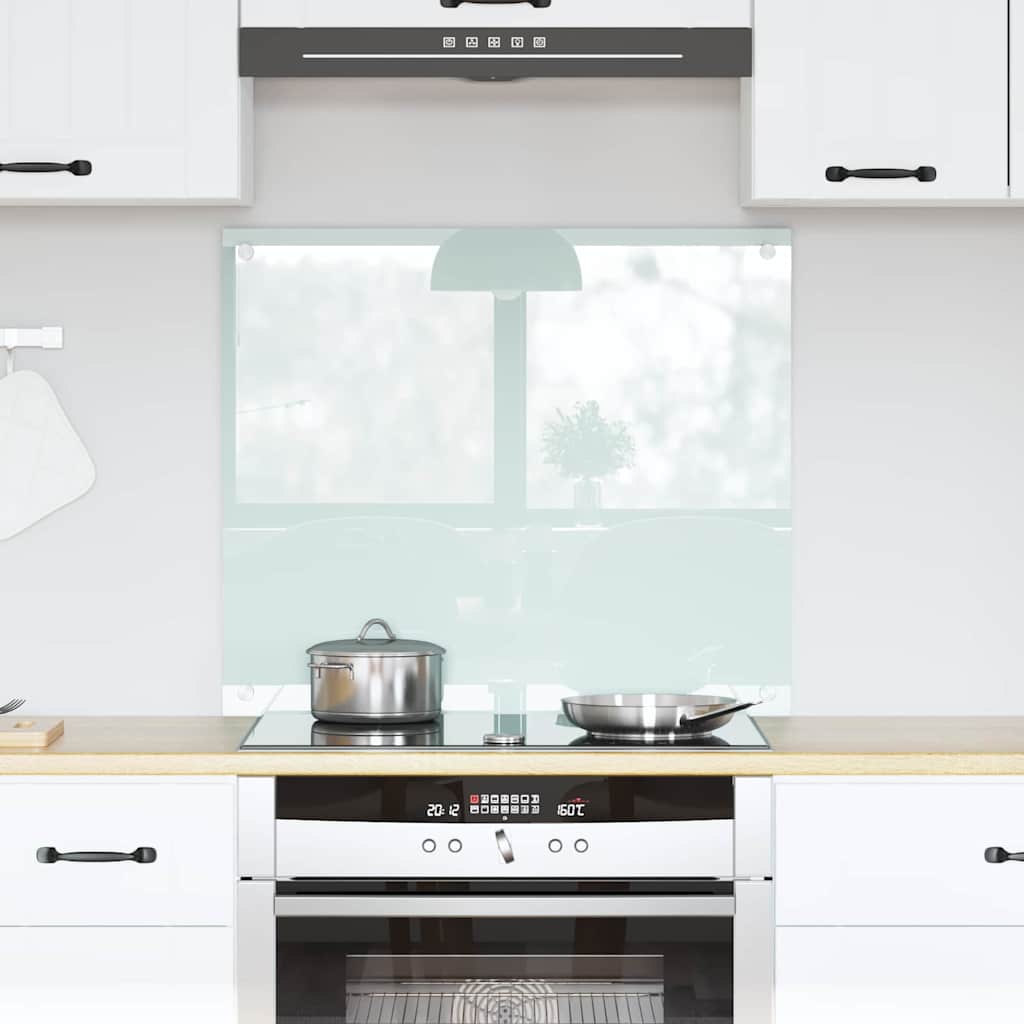 Parete posteriore cucina Vidaxx bianco 70 x 60 cm in vetro temperato