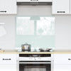 Vidaxl keuken achterwand wit 70 x 60 cm gehard glas