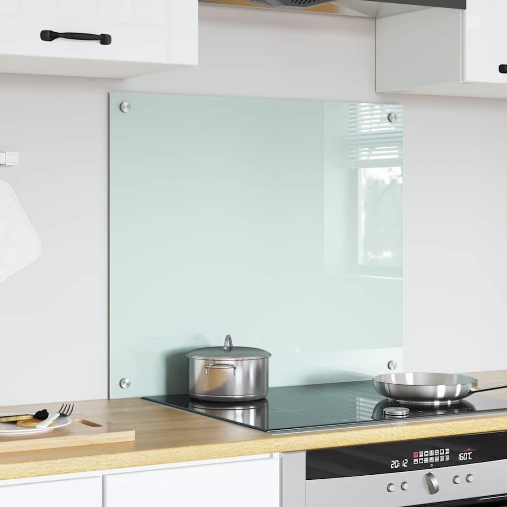 Parete posteriore cucina Vidaxx bianco 70 x 60 cm in vetro temperato