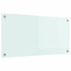 Vidaxx pared trasera de cocina blanco 80 x 40 cm vidrio templado