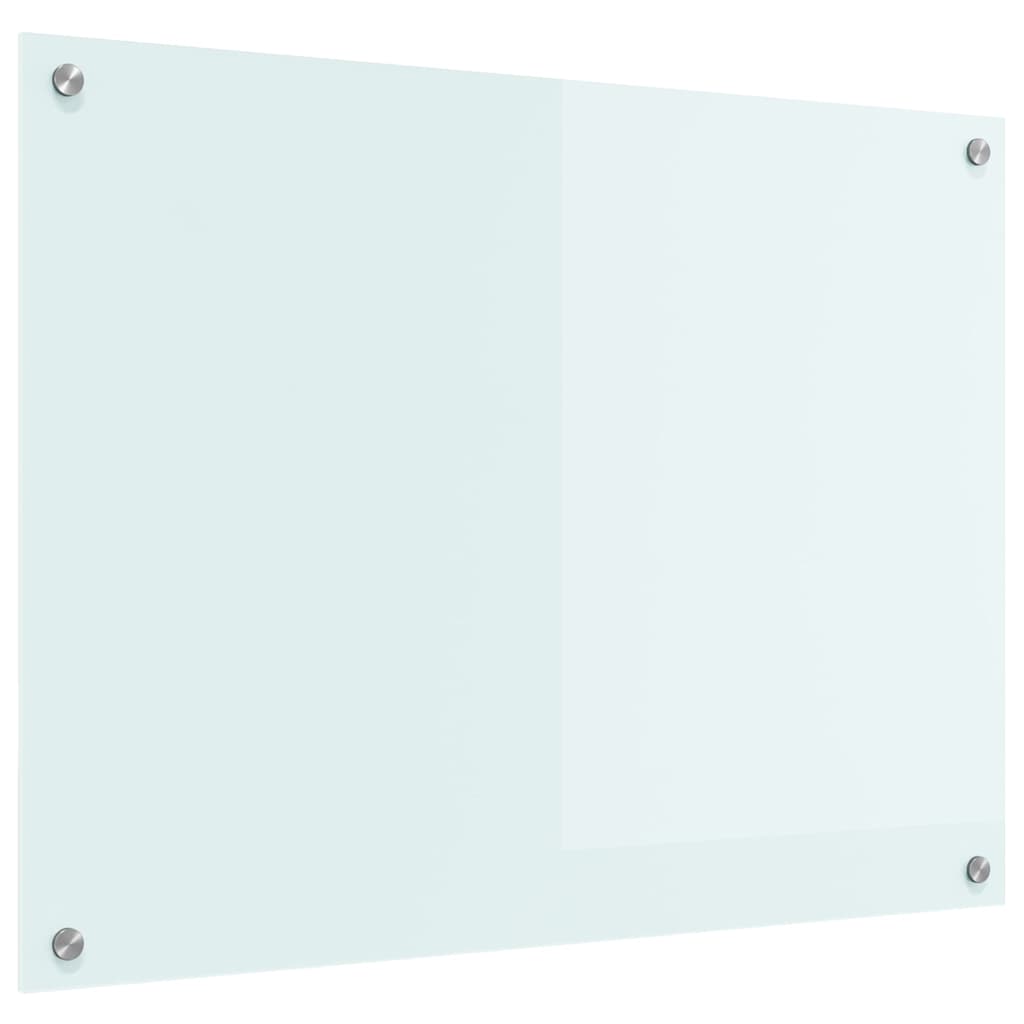 Parete posteriore cucina Vidaxx bianco 80 x 60 cm in vetro temperato