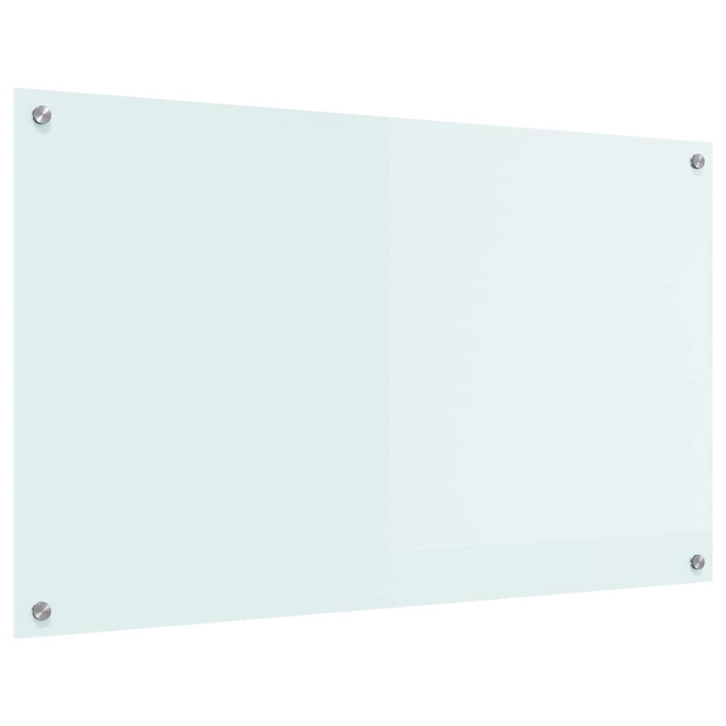 Parete posteriore cucina Vidaxx bianco 100 x 60 cm in vetro temperato
