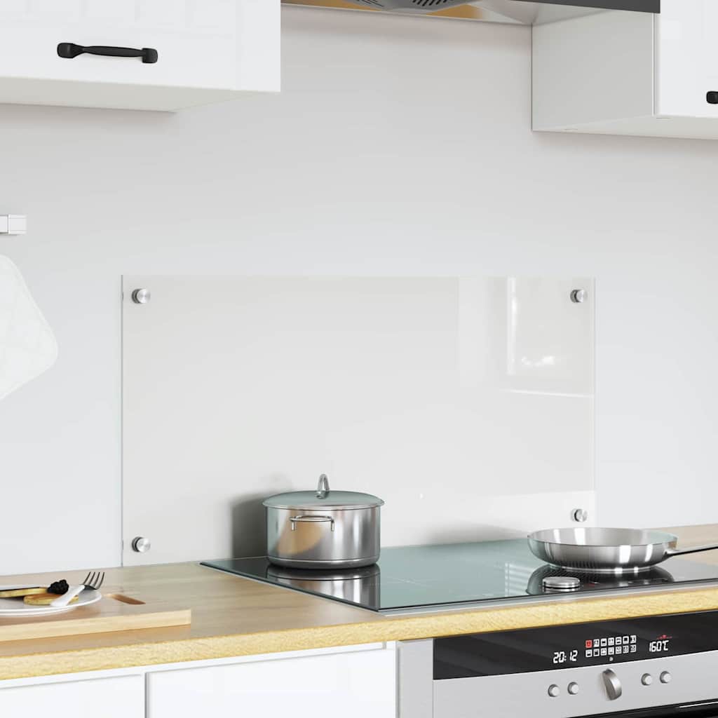 Vidaxx pared trasera de cocina transparente 80 x 40 cm vidrio templado