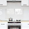 VidaXL pared trasera de cocina transparente 80 x 50 cm vidrio templado