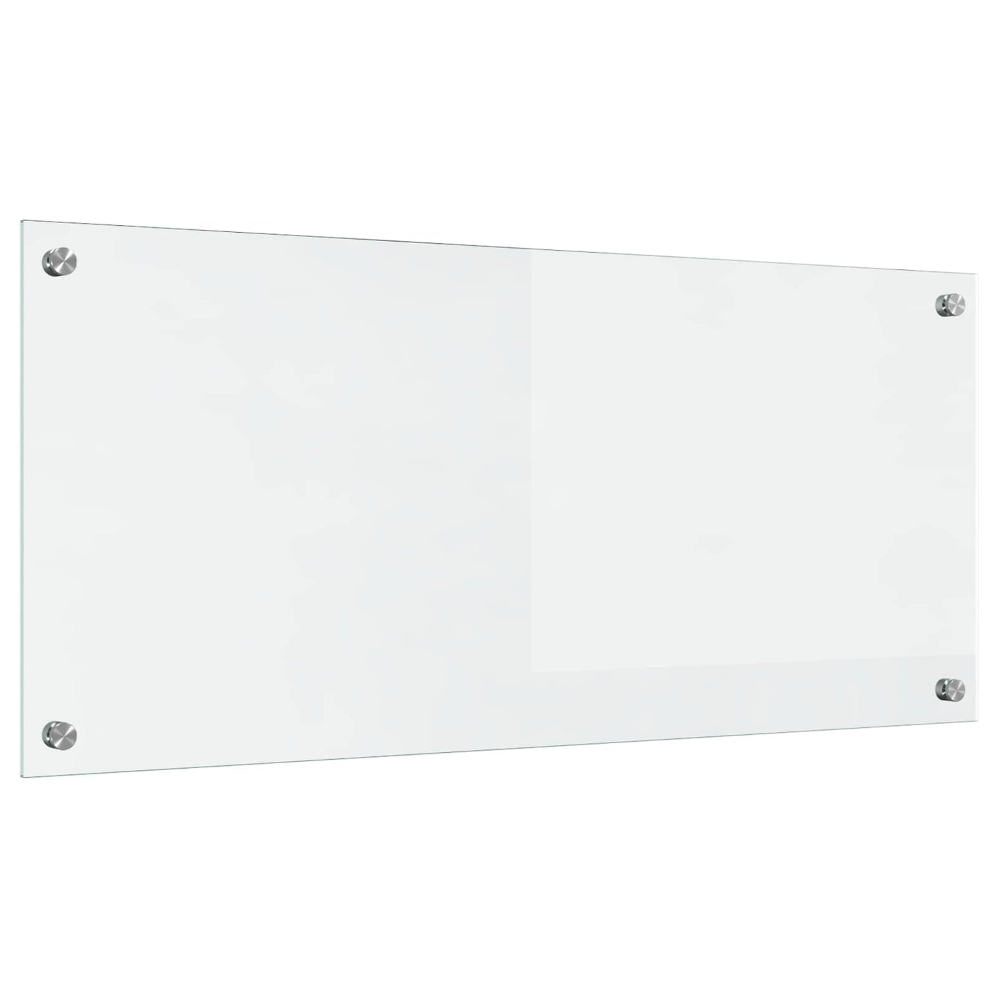 VidaXL pared trasera de cocina transparente 90 x 40 cm vidrio templado