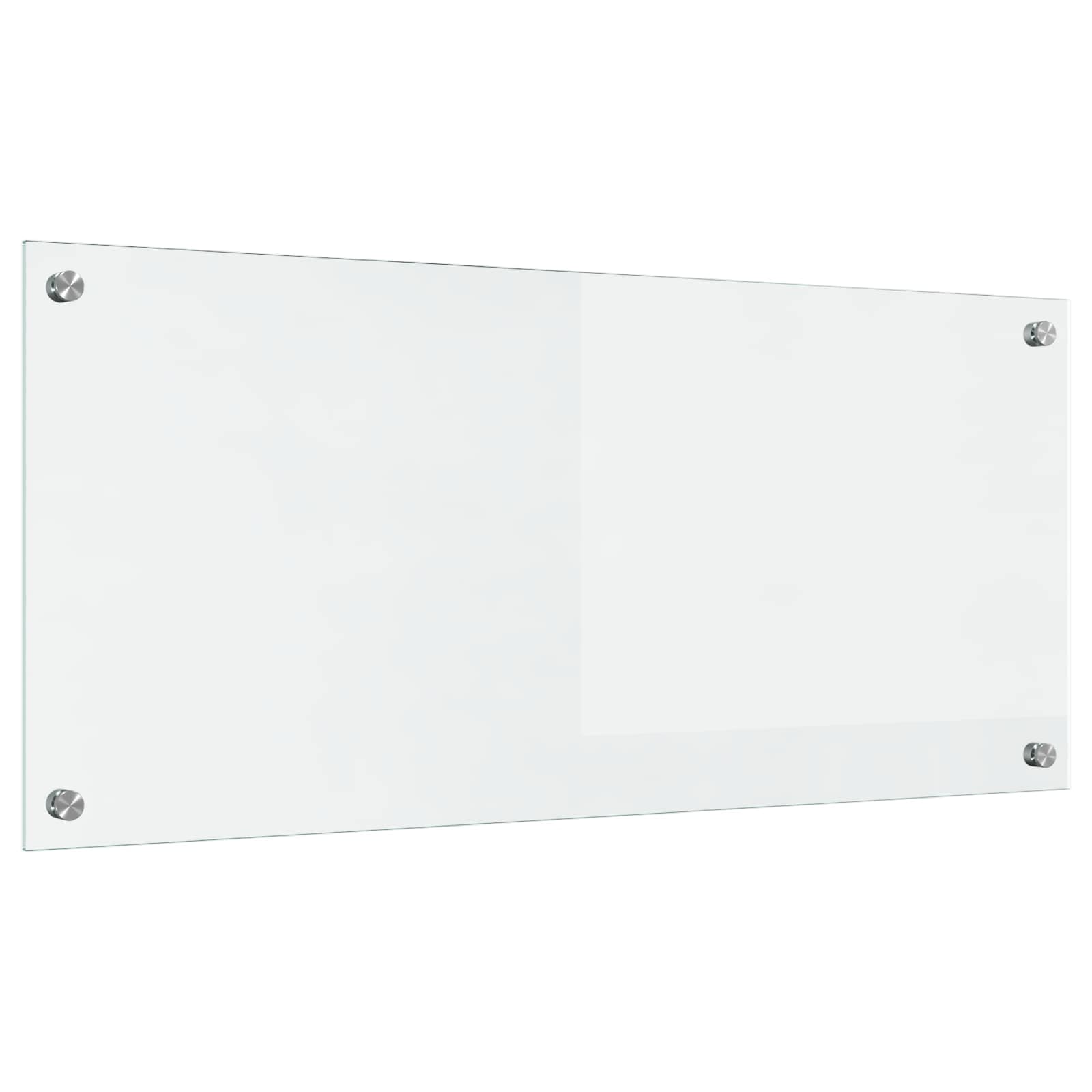 VidaXL pared trasera de cocina transparente 90 x 40 cm vidrio templado