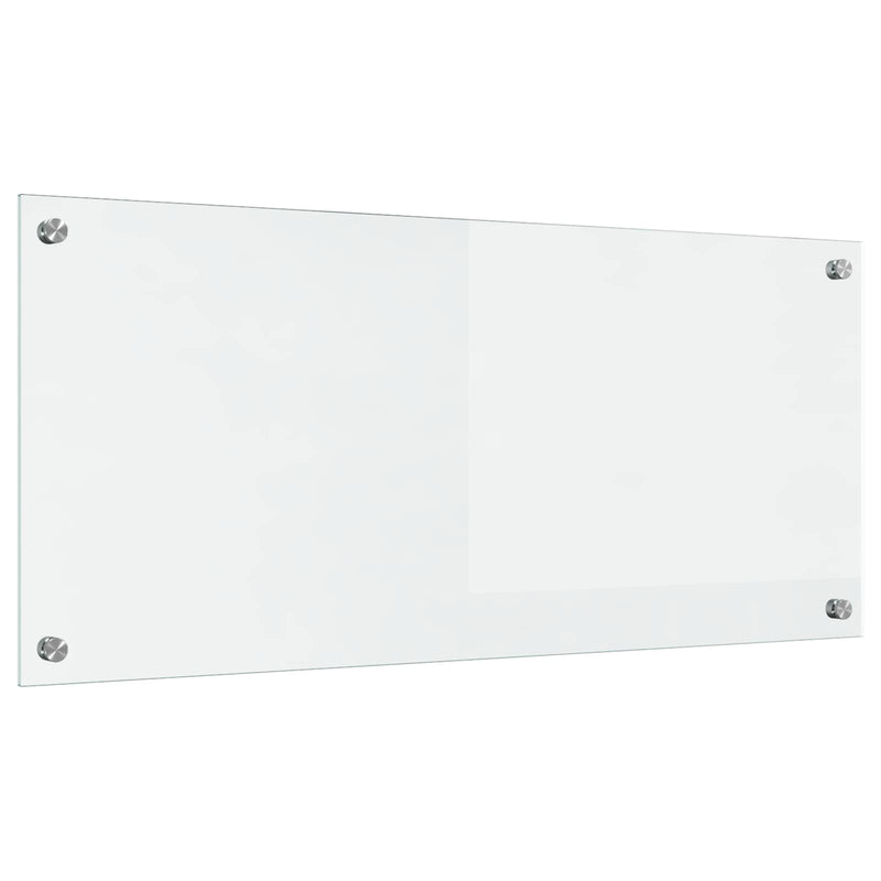 VidaXL pared trasera de cocina transparente 90 x 40 cm vidrio templado