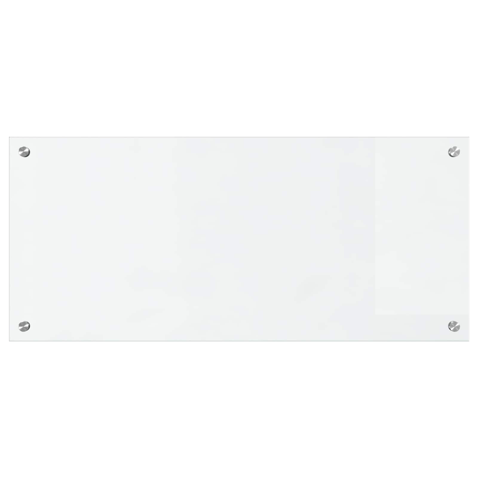 VidaXL pared trasera de cocina transparente 90 x 40 cm vidrio templado