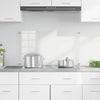 VidaXL pared trasera de cocina transparente 90 x 50 cm vidrio templado