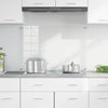 Parete posteriore cucina Vidaxx in vetro temperato trasparente 90 x 60 cm