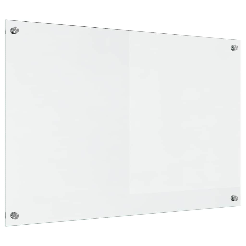 Vidaxx pared trasera de cocina transparente 90 x 60 cm vidrio templado